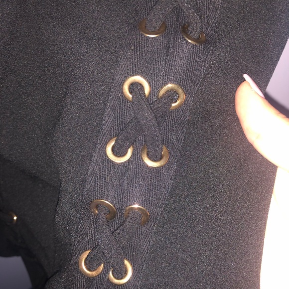 Black Lace Romper - Picture 4 of 5